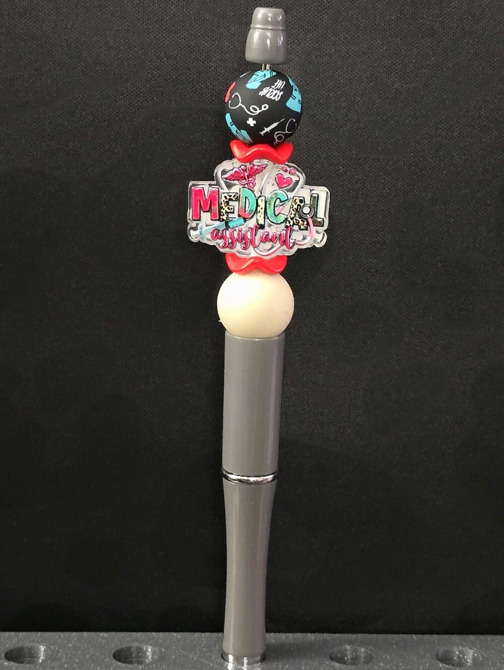 Medical Assistant MA Novelty Beaded Pen